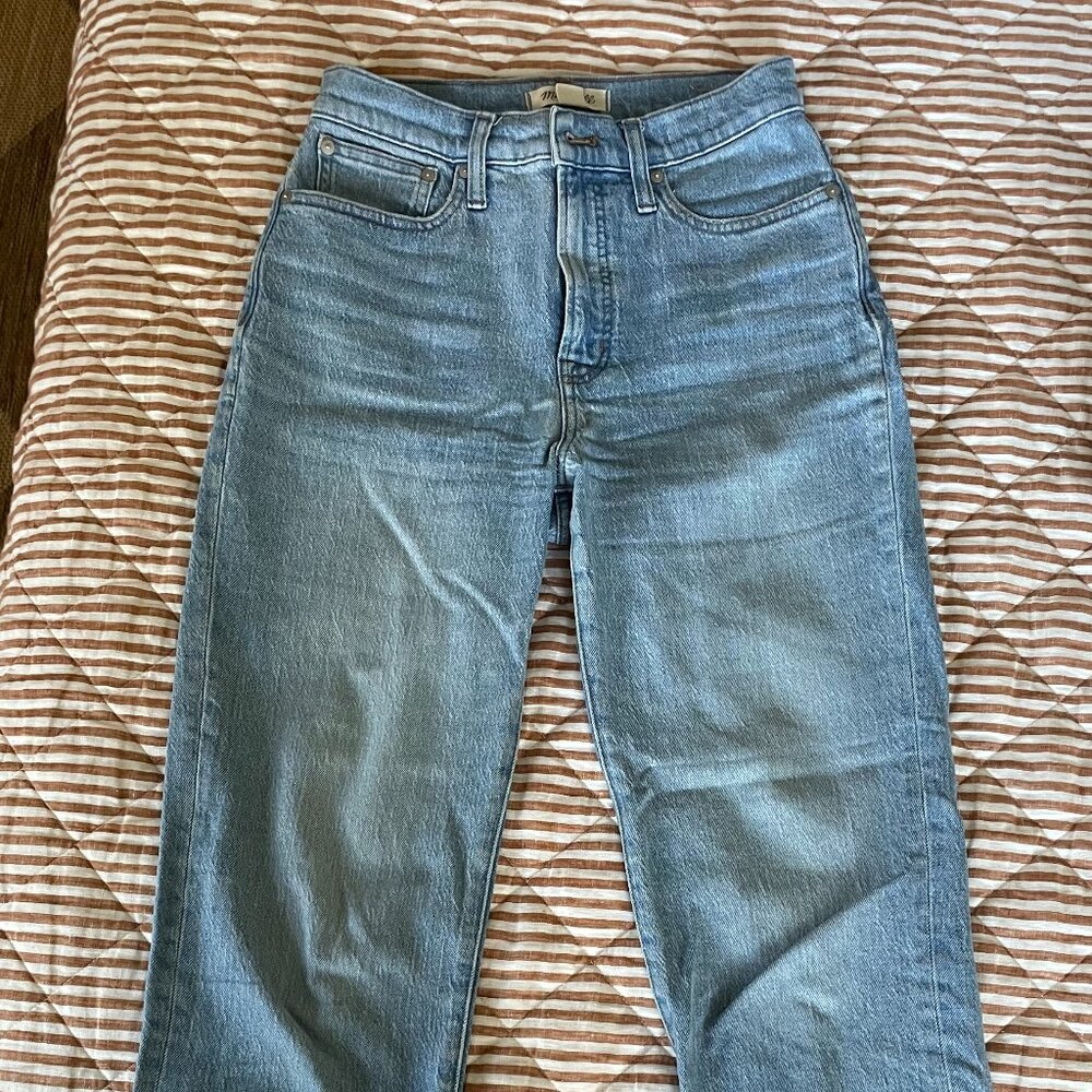 Madewell perfect vintage straight jean